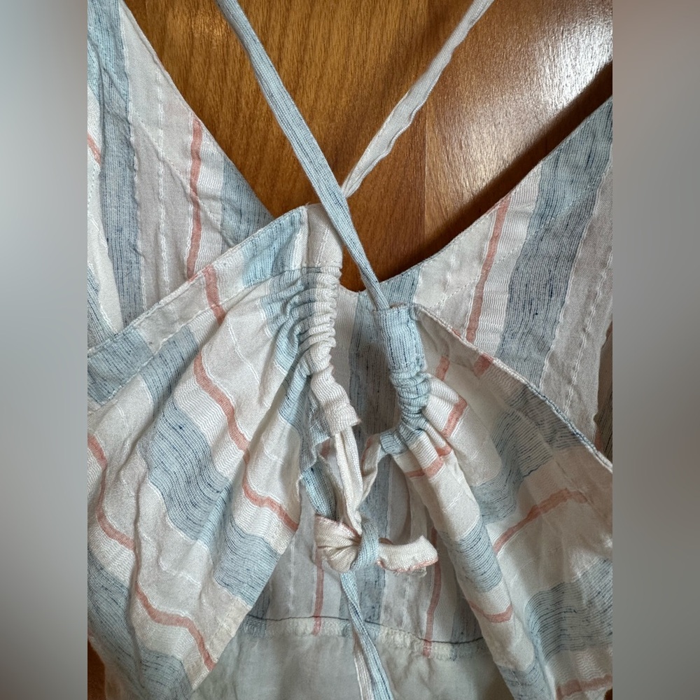 Roxy Linen Apron Dress - Picture 5 of 6